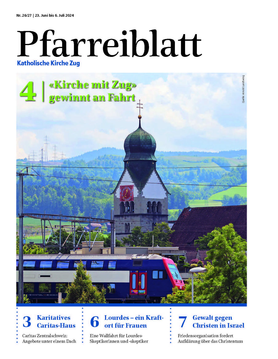 Cover Pfarreiblatt Zug, Nr. 26/27 2024